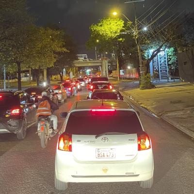Asunción al borde del colapso vehicular: caos, horas pico y puntos críticos en la capital paraguaya